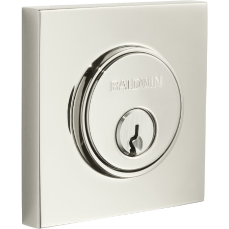 Baldwin Hollywood Hills Single Cylinder Keyed Entry Deadbolt Lifetime Polished Nickel